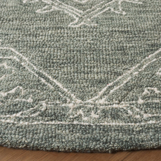 Safavieh Metro MET381Y Green / Ivory Area Rug Detail