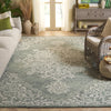 Safavieh Metro MET381Y Green / Ivory Area Rug Room Scene Feature