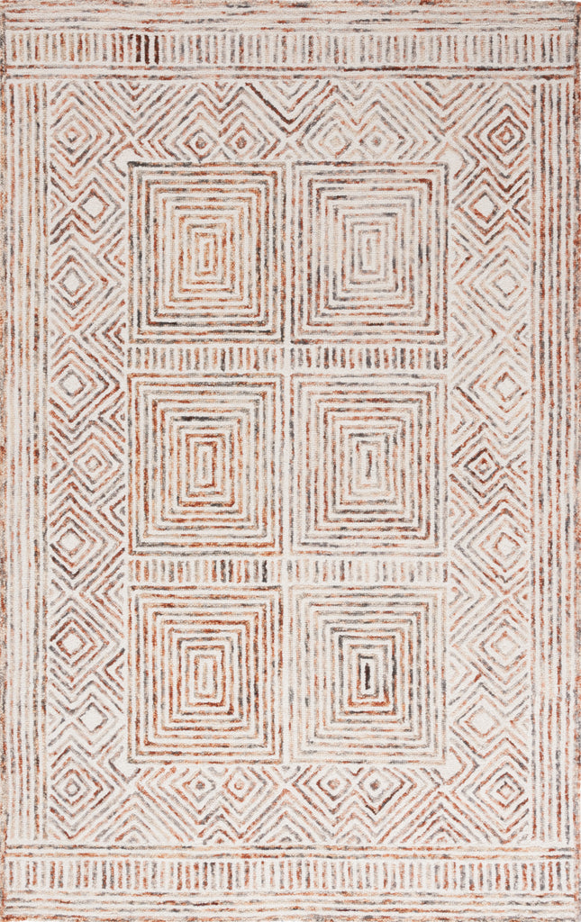 Safavieh Metro MET382A Ivory / Rust Area Rug main image