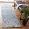 Safavieh Metro MET401M Blue / Ivory Area Rug Room Scene Feature