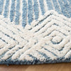 Safavieh Metro MET401M Blue / Ivory Area Rug Detail