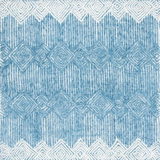 Safavieh Metro MET401M Blue / Ivory Area Rug Square