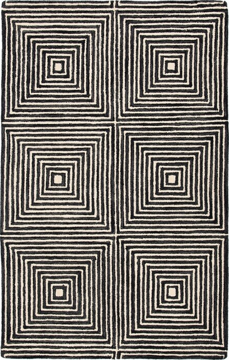 Safavieh Metro MET454Z Black / Beige Area Rug main image