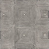 Safavieh Metro MET454Z Black / Beige Area Rug Square