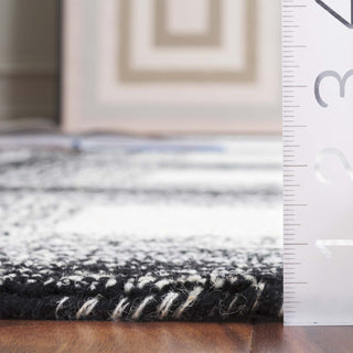 Safavieh Metro MET471H Charcoal / Ivory Area Rug Detail