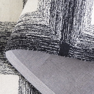 Safavieh Metro MET471H Charcoal / Ivory Area Rug Fold