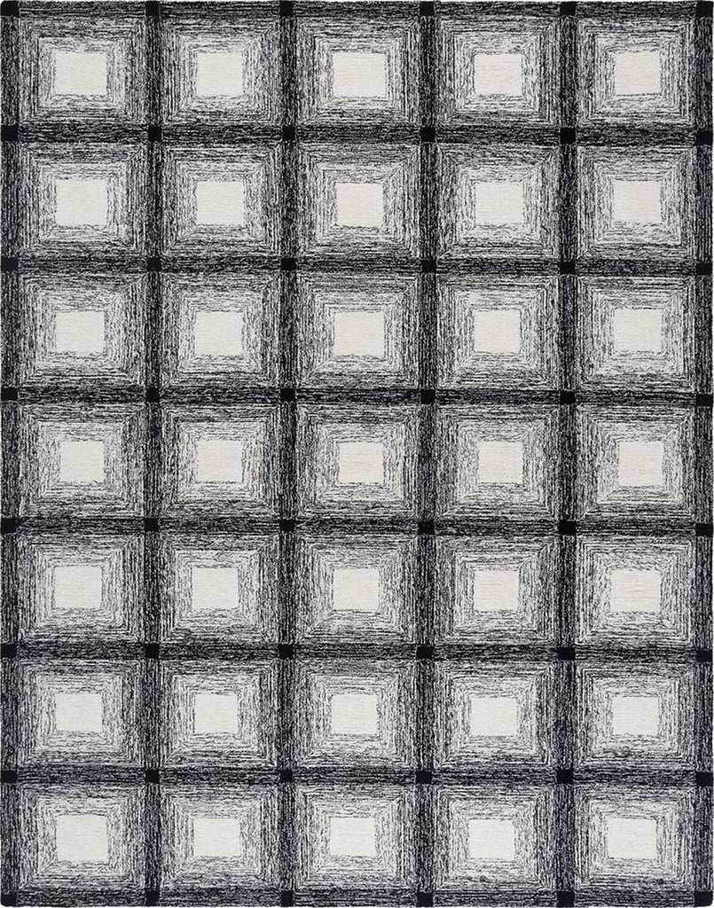 Safavieh Metro MET471H Charcoal / Ivory Area Rug main image