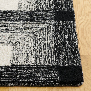 Safavieh Metro MET472H Charcoal / Ivory Area Rug Detail