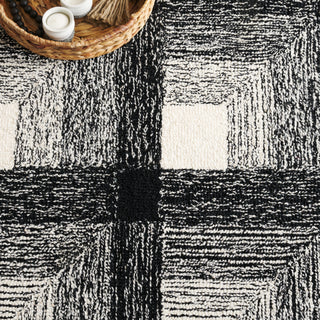 Safavieh Metro MET472H Charcoal / Ivory Area Rug Detail