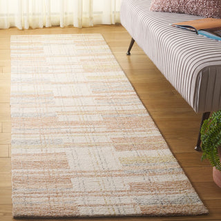 Safavieh Metro MET501P Ivory / Rust Area Rug Room Scene Feature
