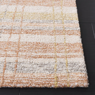Safavieh Metro MET501P Ivory / Rust Area Rug Detail