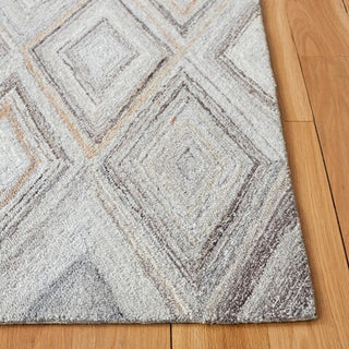 Safavieh Metro MET552F Grey / Light Brown Area Rug Detail