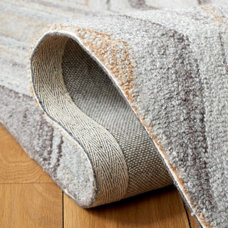 Safavieh Metro MET552F Grey / Light Brown Area Rug Detail