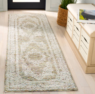 Safavieh Metro MET575J Teal / Ivory Area Rug Room Scene