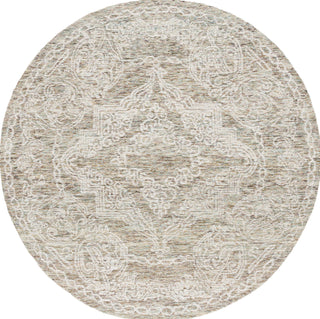Safavieh Metro MET575J Teal / Ivory Area Rug Round