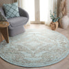 Safavieh Metro MET575L Light Blue / Green Area Rug Room Scene