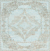 Safavieh Metro MET575L Light Blue / Green Area Rug Square