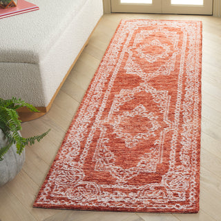 Safavieh Metro MET575P Rust / Ivory Area Rug Room Scene