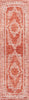 Safavieh Metro MET575P Rust / Ivory Area Rug Runner