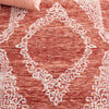 Safavieh Metro MET575P Rust / Ivory Area Rug Detail