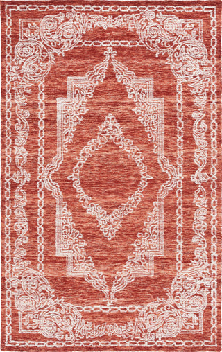 Safavieh Metro MET575P Rust / Ivory Area Rug Main