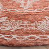 Safavieh Metro MET575P Rust / Ivory Area Rug Detail