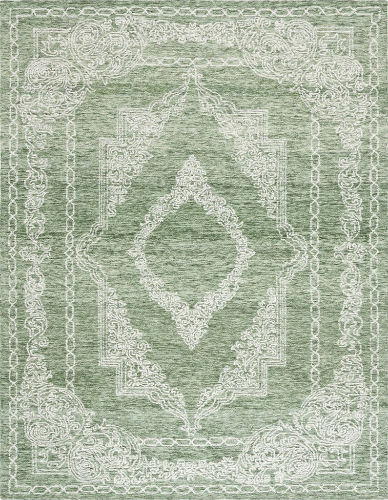 Safavieh Metro MET575Y Green / Ivory Area Rug main image