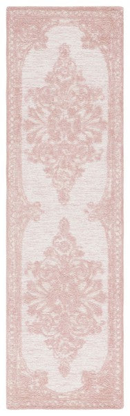 Safavieh Metro MET616U Pink / Ivory Area Rug Runner