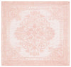 Safavieh Metro MET616U Pink / Ivory Area Rug Square