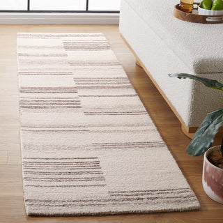 Safavieh Metro MET625A Ivory / Brown Area Rug Room Scene Feature