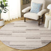 Safavieh Metro MET625A Ivory / Brown Area Rug Room Scene Feature