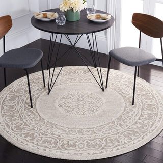 Safavieh Metro MET706F Ivory / Grey Area Rug Room Scene