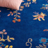 Safavieh Metro MET725N Navy / Brown Area Rug Detail