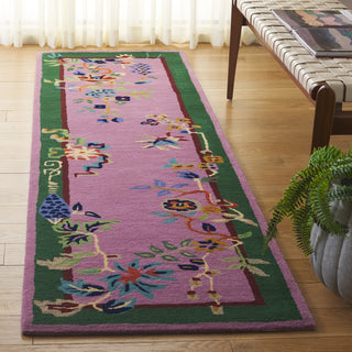 Safavieh Metro MET725V Purple / Green Area Rug Room Scene Feature