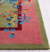 Safavieh Metro MET725Y Green / Pink Area Rug Detail