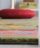 Safavieh Metro MET725Y Green / Pink Area Rug Detail