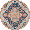 Safavieh Metro MET727N Navy / Red Area Rug Round