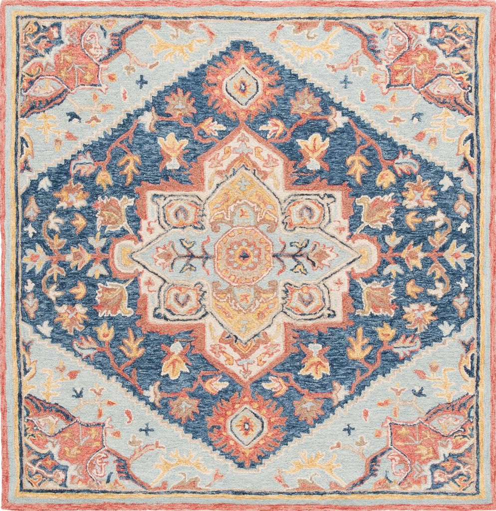 Safavieh Metro MET727N Navy / Red Area Rug main image