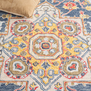 Safavieh Metro MET728N Navy / Beige Area Rug Detail