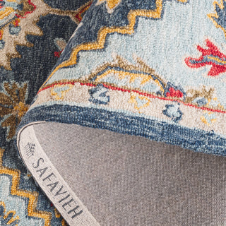Safavieh Metro MET728N Navy / Beige Area Rug Fold