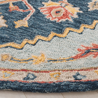 Safavieh Metro MET728N Navy / Beige Area Rug Detail
