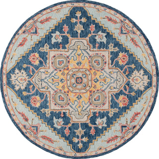 Safavieh Metro MET728N Navy / Beige Area Rug Round