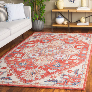 Safavieh Metro MET728Q Red / Beige Area Rug Room Scene