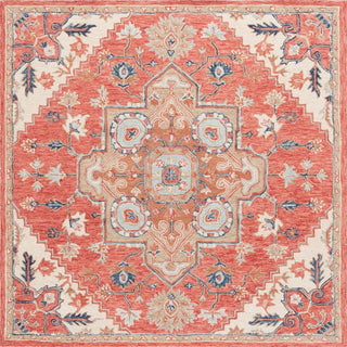 Safavieh Metro MET728Q Red / Beige Area Rug Square