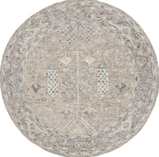 Safavieh Metro MET751F Grey / Ivory Area Rug Round