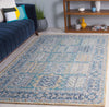 Safavieh Metro MET753J Teal / Blue Area Rug Room Scene Feature