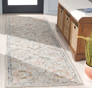 Safavieh Metro MET754F Grey / Rust Area Rug Room Scene Feature