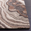 Safavieh Metro MET777T Brown / Ivory Area Rug Detail