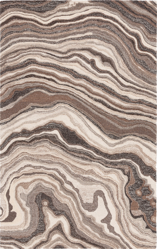 Safavieh Metro MET777T Brown / Ivory Area Rug main image