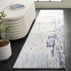 Safavieh Metro MET854M Ivory / Blue Area Rug Room Scene Feature